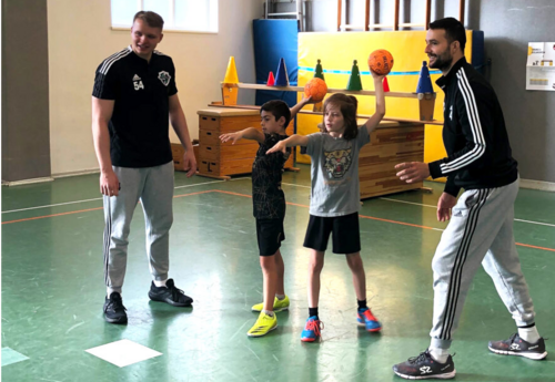 Basket de handball junior online